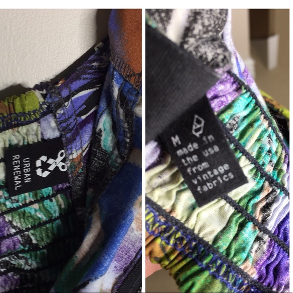 UO Urban Renewal Vintage strapless dress - Picture 6 of 8